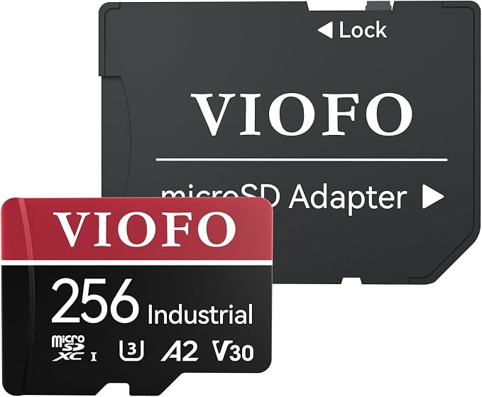 VIOFO 256GB Industrial Grade High Endurance microSDXC Card