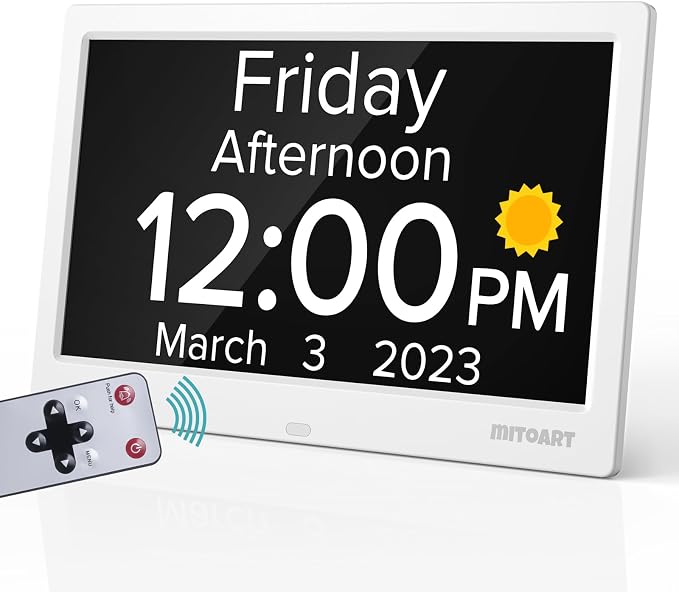 10.1 Inch Digital Alarm Clock