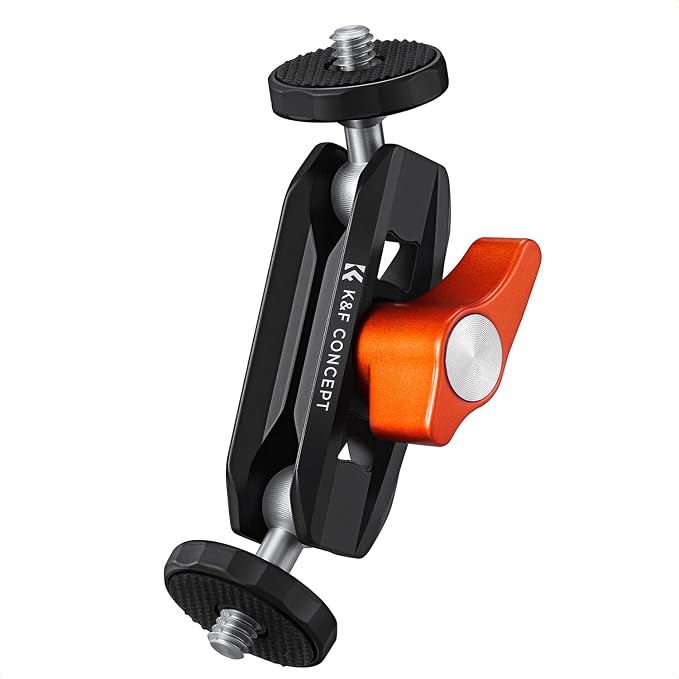 K&F CONCEPT Articulating Mini Magic Arm 360° Swivel Dual Ball Heads