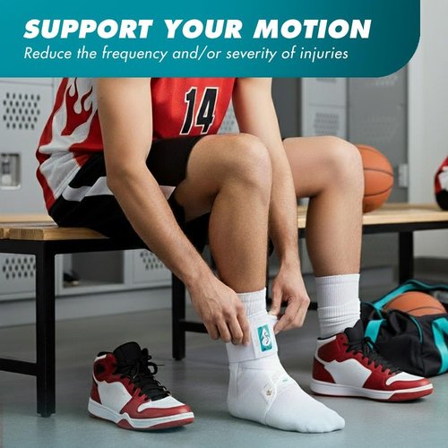 Med Spec ASO Ankle Stabilizer - Lace-Up Brace for Sprained Ankles & Tendonitis | Unisex Support for All Ages