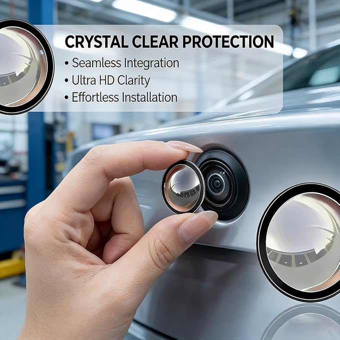 Car Camera Lens Protector, Anti-Rain Car Reversing Cameras Protection, Simple