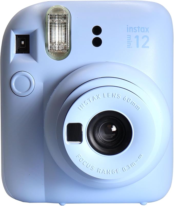 FUJIFILM Instax Mini 12 Pastel Blue Camera Bundle
