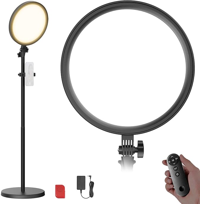 NEEWER Basics 12" 24W Large Ring Light