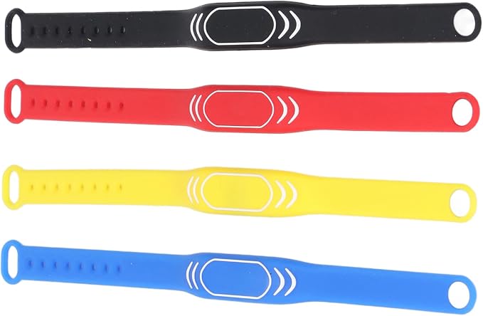 NFC Bracelet T5577 ID Copyable Water Silicone Wristband, NFC Access Control
