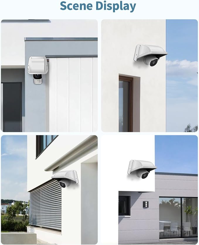 Universal Sun Rain Cover Shield, Outdoor Security Cameras Cover, Backup Camera