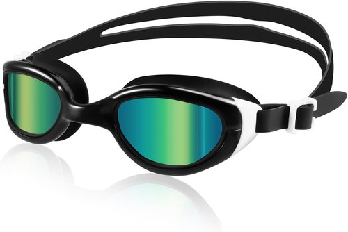 Aegend Swim Goggles for Kids 6-11 | Polarized Anti-Fog UV Protection Pool Goggles