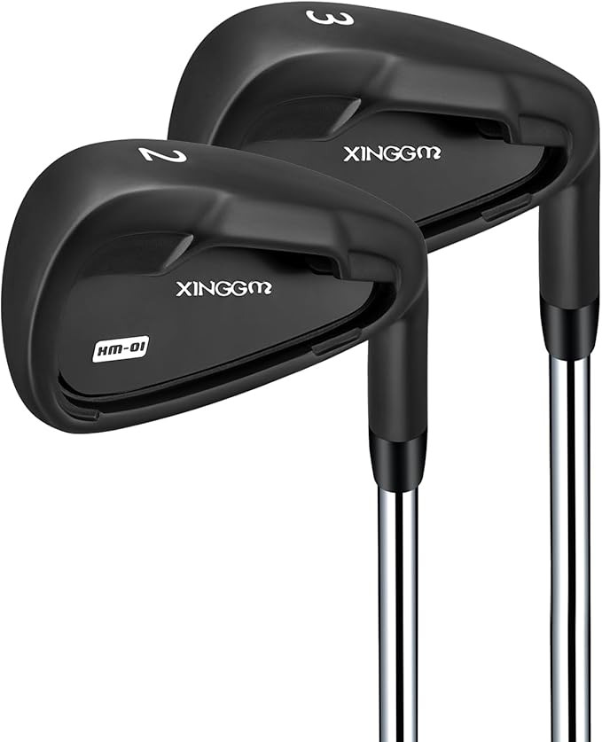 XM-01 Individual Golf Irons or Golf Irons Set - Premium Men Golf Club Iron with Steel Shaft for Right Hand Golfers Stiff Flex