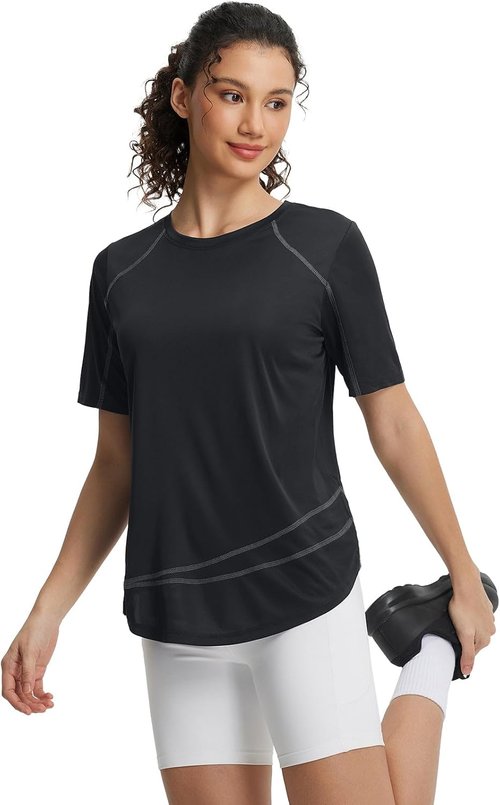 Baleaf Women's Sun Shirt - UPF 50+ UV Protection, Quick-Dry Lightweight Top for Hiking & Running