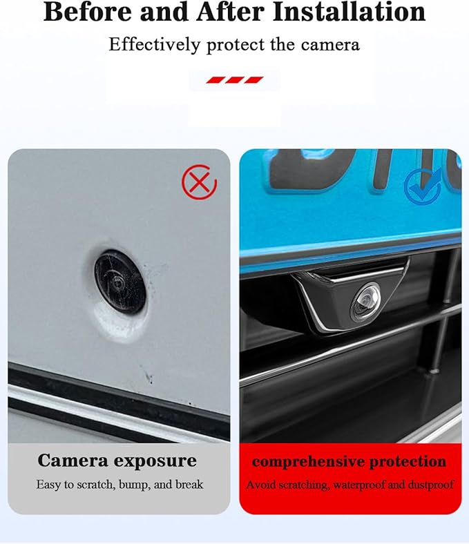 muekzru Car Camera Lens Protector