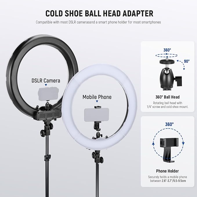 NEEWER 18 Inch/45cm LED Ring Light
