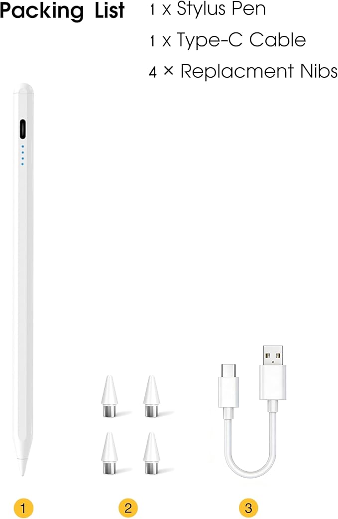 Stylus Pen for Samsung Galaxy Tab A11 / A11+, A9 / A9+, A7 Lite, Active