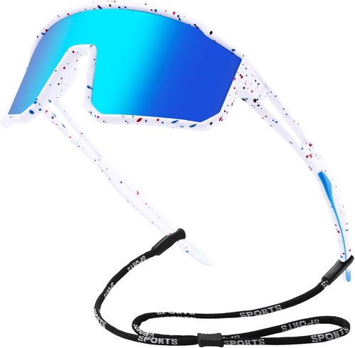 KesaPlan Kids Baseball Polarized Sunglasses - Youth Sports Eyewear for Ages 6-14 | Perfect for Softball & Cycling