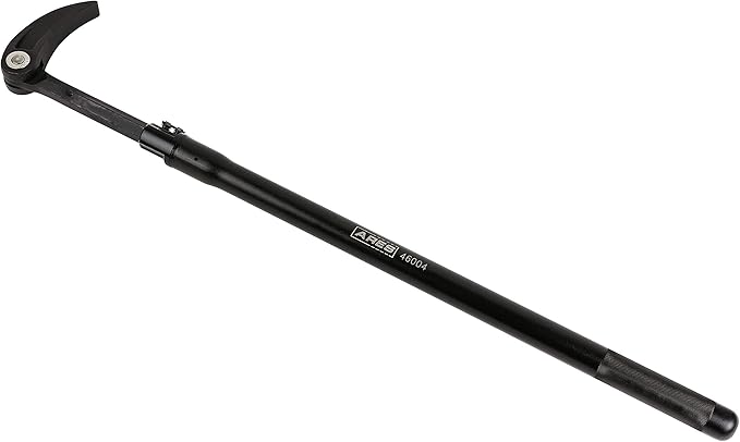 ARES 46004-29-Inch to 48-Inch Extendable Indexing Pry Bar - 14-Position Adjustable Angle Head - High Strength Chrome Vanadium Steel