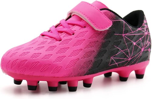 Brooman Kids Soccer Cleats - Firm Ground Athletic Shoes for Boys & Girls | Outdoor Football Footwear