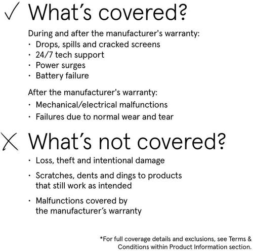 ASURION 2-Year Wearables Protection Plan | Comprehensive Coverage for Devices Up to $99.99