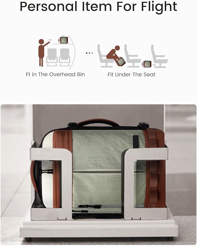LOVEVOOK 50L Travel Backpack for Women Men, Airline Approved Carry On Luggage
