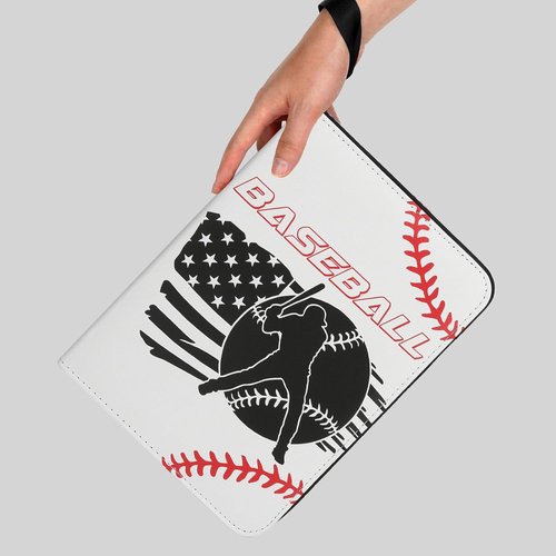 Baseball Card Binder - 900 Pockets Trading Card Holder with Sleeves | Compatible with Topps Cards