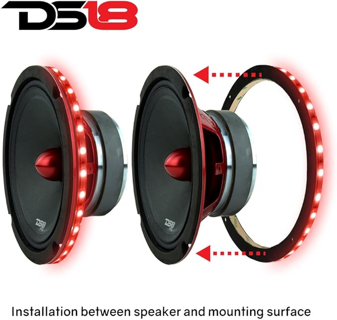 DS18 LRING10 LED RGB Speaker Ring Waterproof 10-Inch
