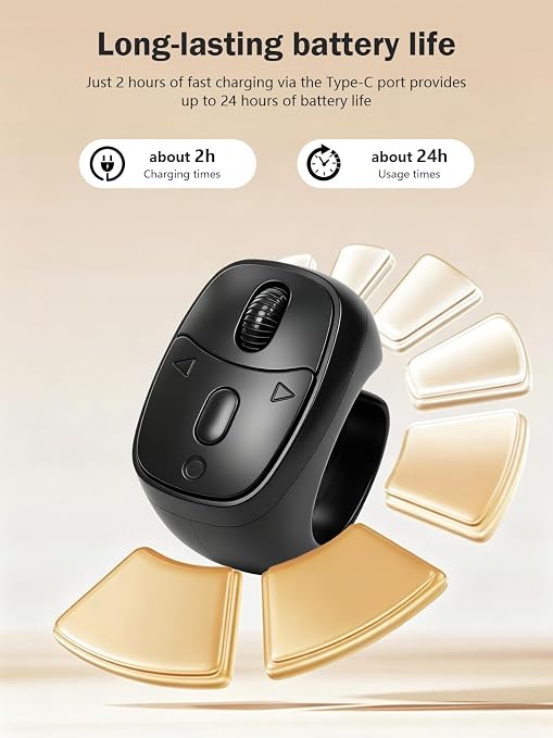TikTok Scrolling Ring for iphone, Fingertip Wireless Scroller Page Turner for