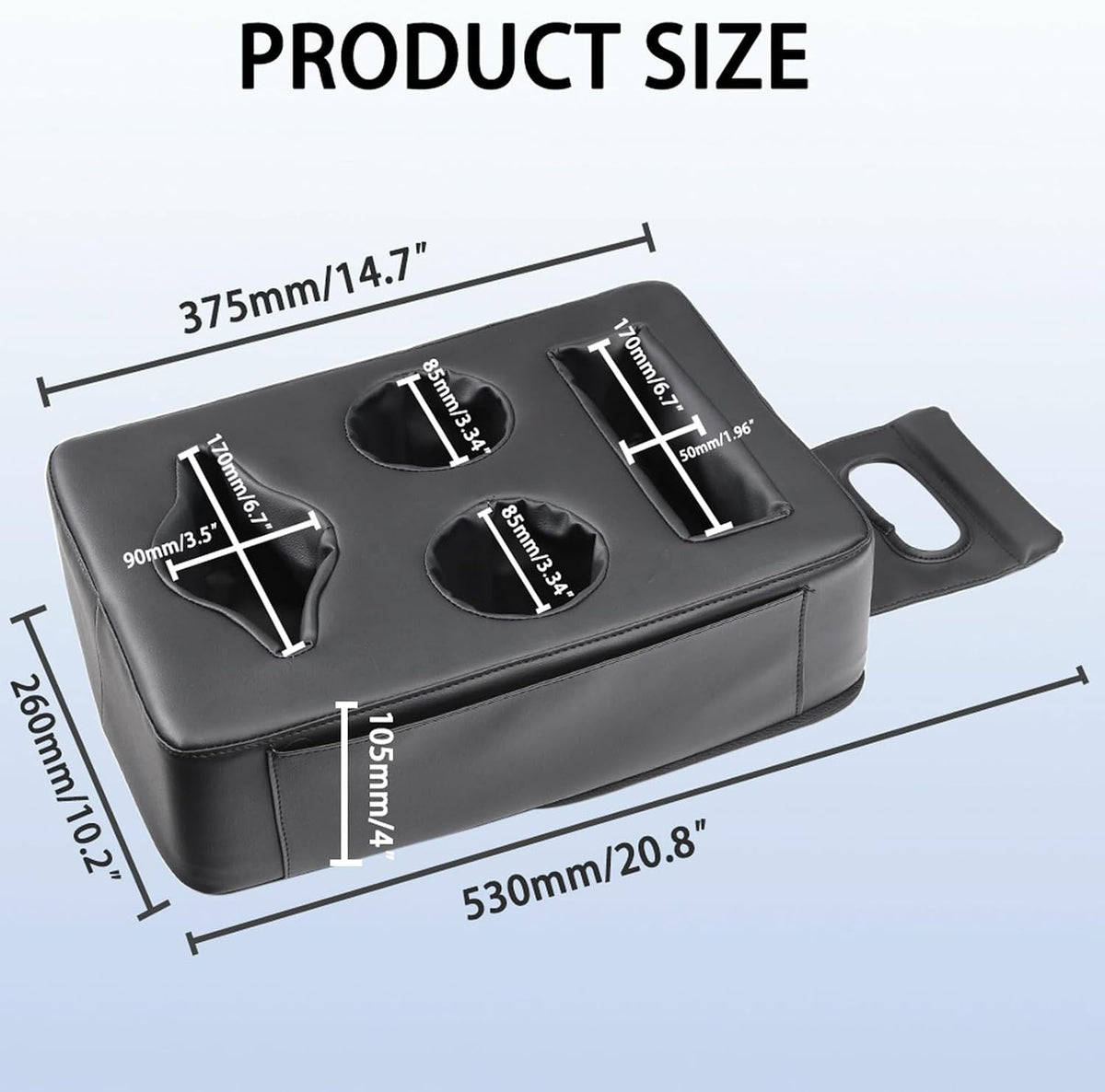 Car Back Seat Cup Holder for Car Truck Boat Bed Sofa Automotive Organizer