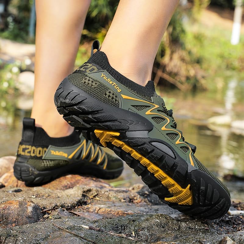 Skiennix Water Shoes - Quick-Drying Aqua Shoes for Men & Women | Wide Toe Design for Comfort