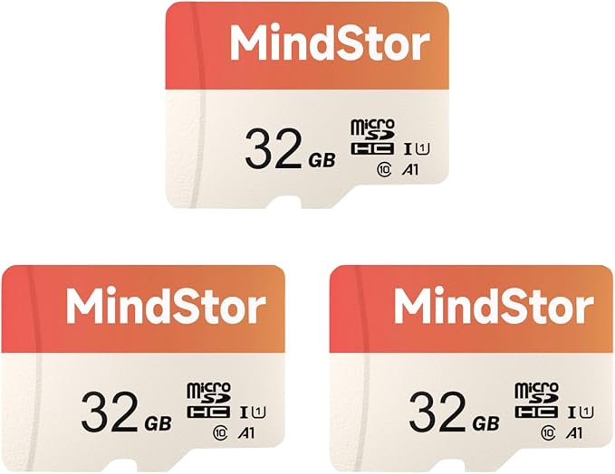 Micro SDHC 32GB Memory Card, MindStor 90MB/s Read Speed TF Card