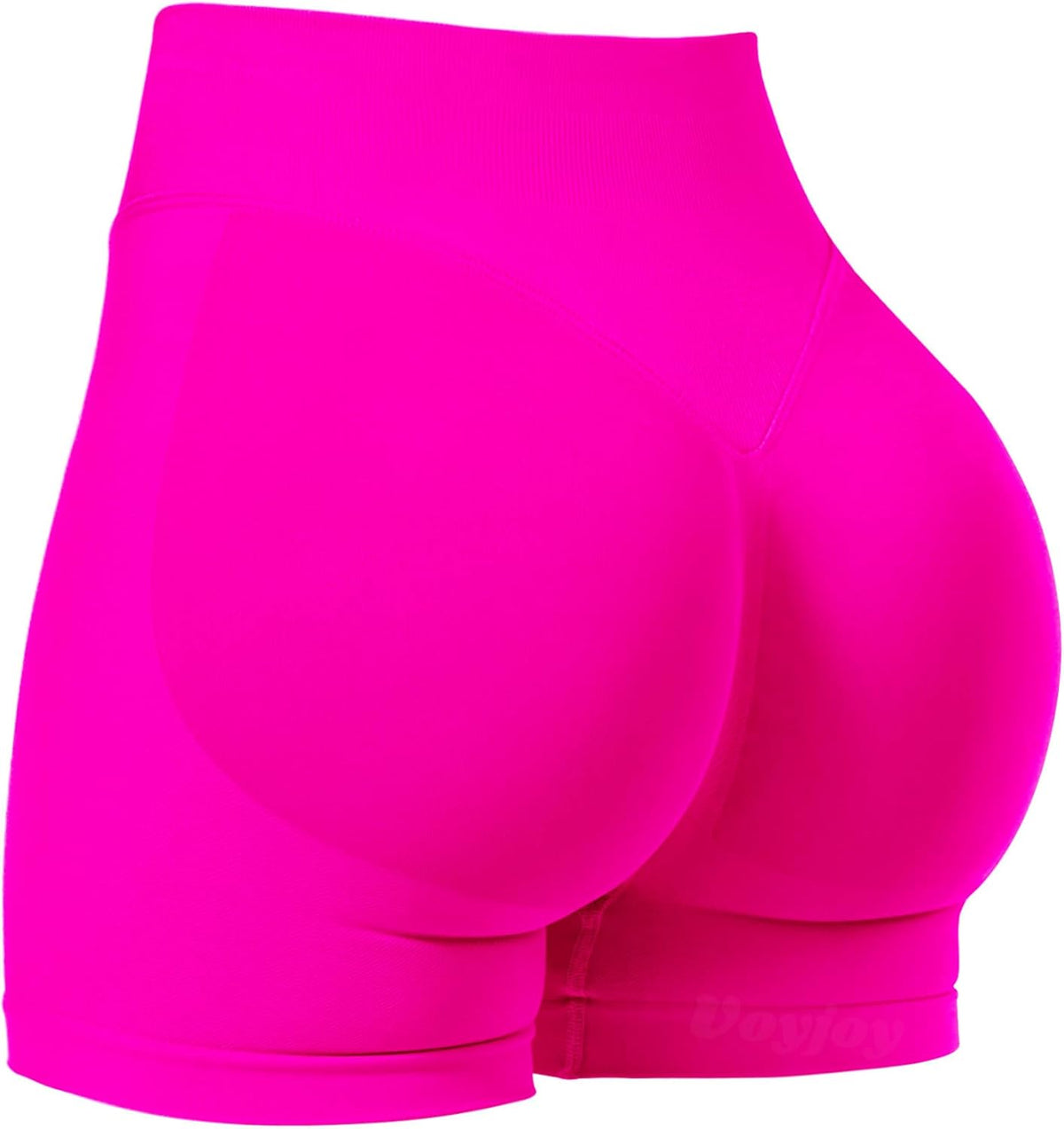 VOYJOY Women's Workout Shorts - Scrunch Butt Lifting Seamless Gym Biker Shorts | 2.5"/3.6"/4.5"/6" Sizes