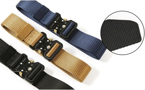 HARGLESMAN Tactical Combat Belt - Durable Military Style for Men & Women | Ideal for Outdoor Training