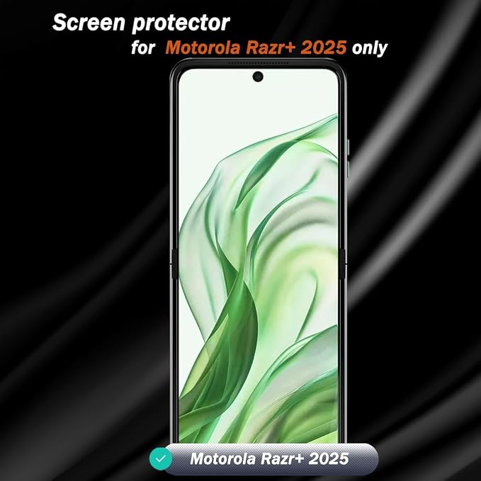 3+2 Pack Screen Protector for Motorola Razr+ 2025 Flexible TPU Film