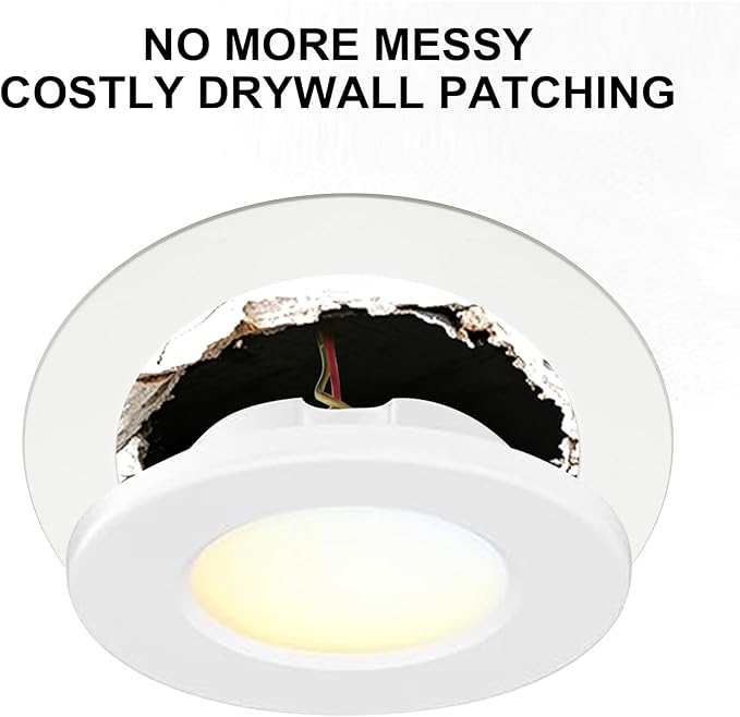 12 Pack Goof Rings for 6 Inch Recessed Lights
