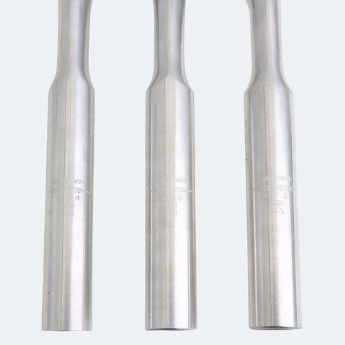 DJC Bicycle Seat Post 25.4/26.8/27.2MM x230MM Seat Tube Chrome Molybdenum Steel Fixed Gear BMX Rear Floating Seatpost (26.8mm)