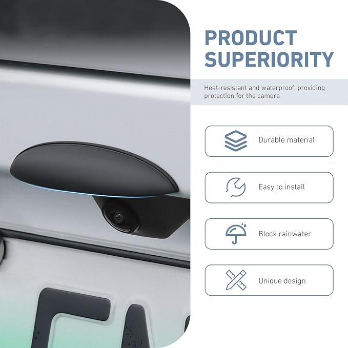 Car Rear View Camera Cover, Anti-rain Car RearView Camera Protective Cover