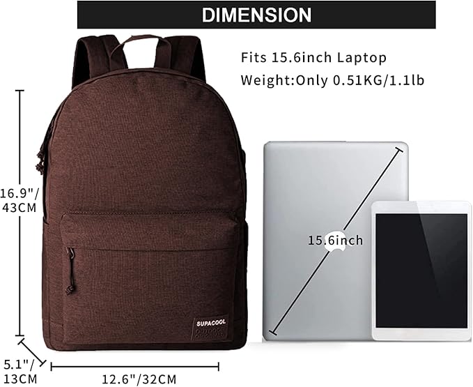 SUPACOOL Casual Laptop Backpack