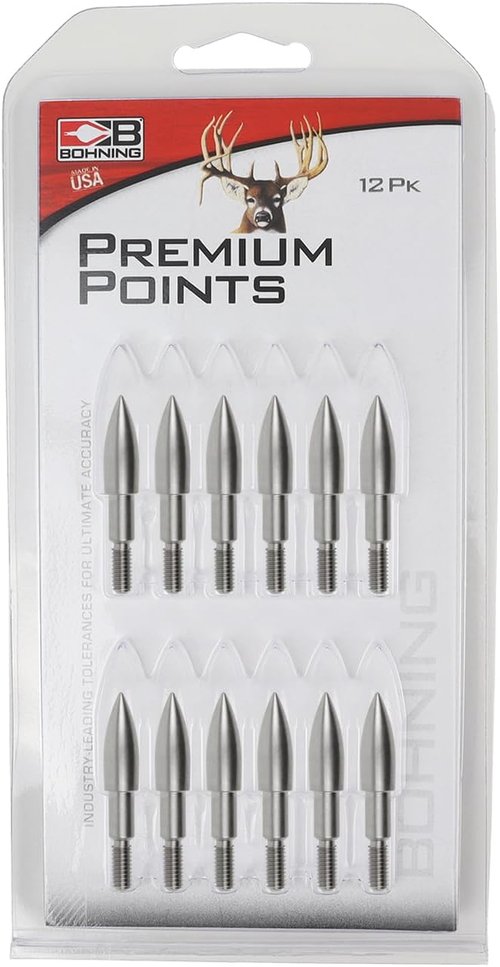 Bohning Screw-In Bullet Point - Precision Archery Accessory for Enhanced Accuracy