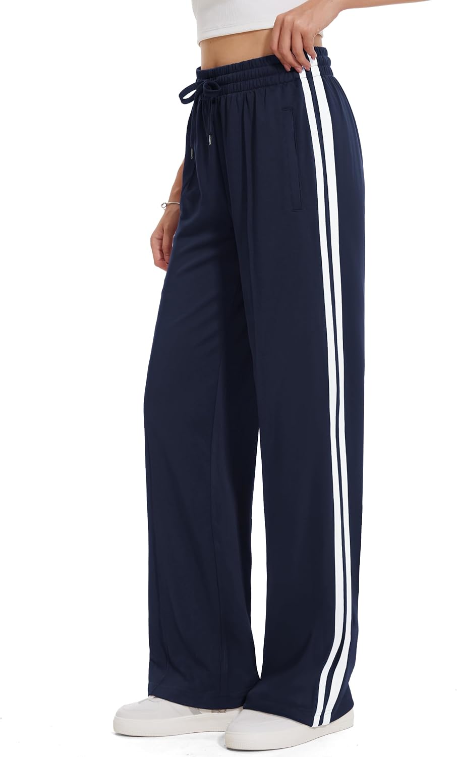 Tapata Women's Track Pants - Loose Straight Leg Athletic Jogging Sweatpants | Warm-Up Comfort, Multiple Inseams