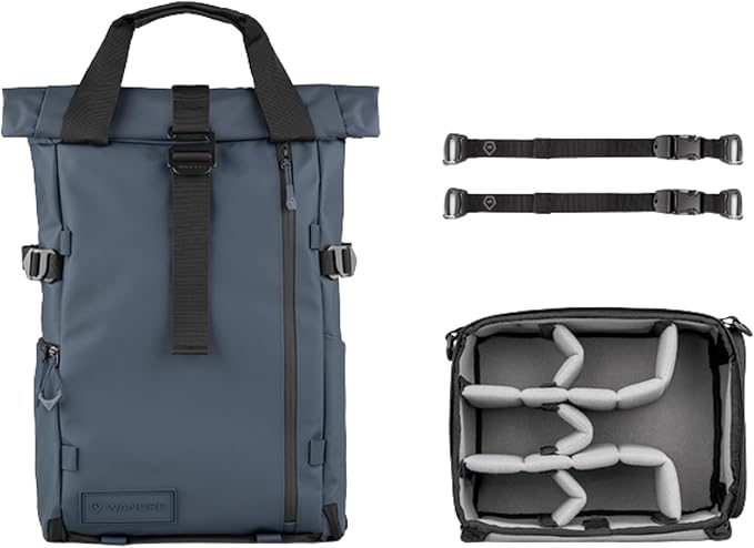 WANDRD PRVKE Rolltop 21L V4 Photography Bundle – Expandable Travel Camera