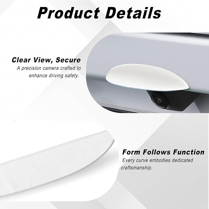 Car Rear View Camera Cover, Anti-Rain Backup Camera Rain Shield, Silicone