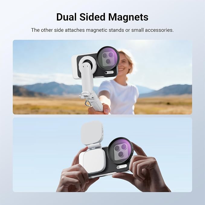 NEEWER 6.3" Magnetic Phone Lens Filter Mount Adapter Backplate Accessories