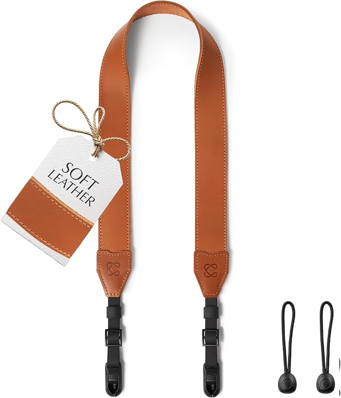 C Coiro Classic Leather Camera Strap
