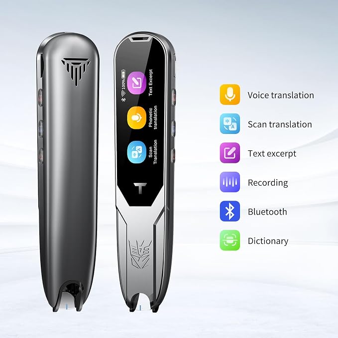 Translator Pen, Reading Pen for Dyslexia, Traductor De Voz Instantaneo