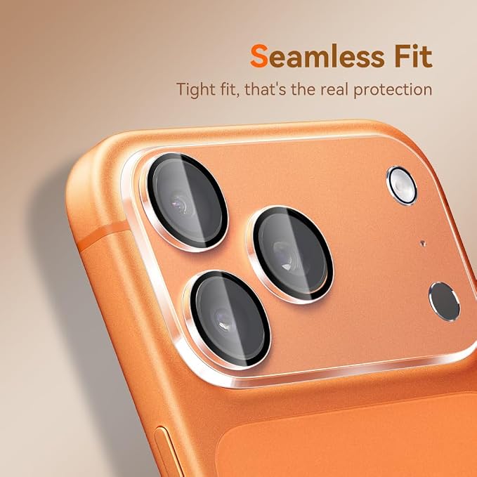Camera Lens Protector for iPhone 17 Pro Max 6.9", 9H Tempered Glass，Ultra HD