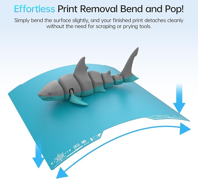 BIQU CryoGrip Pro Frostbite for Bambu-Lab H2D/H2S 3D Printer 355x346mm Cold