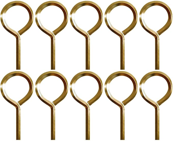 5/32" Standard Hex Dogging Key with Full Loop, Allen Key Sets Wrench for Push Bar Panic Exit Device - 10 Pack