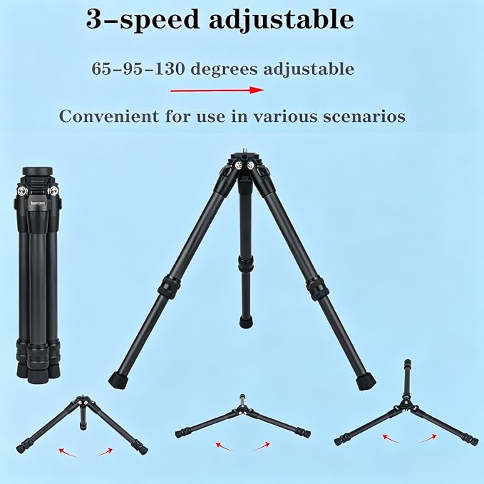 Lightweight Carbon Fiber Mini Tripod, 7/10.5 Inches Sturdy Desktop Tripod