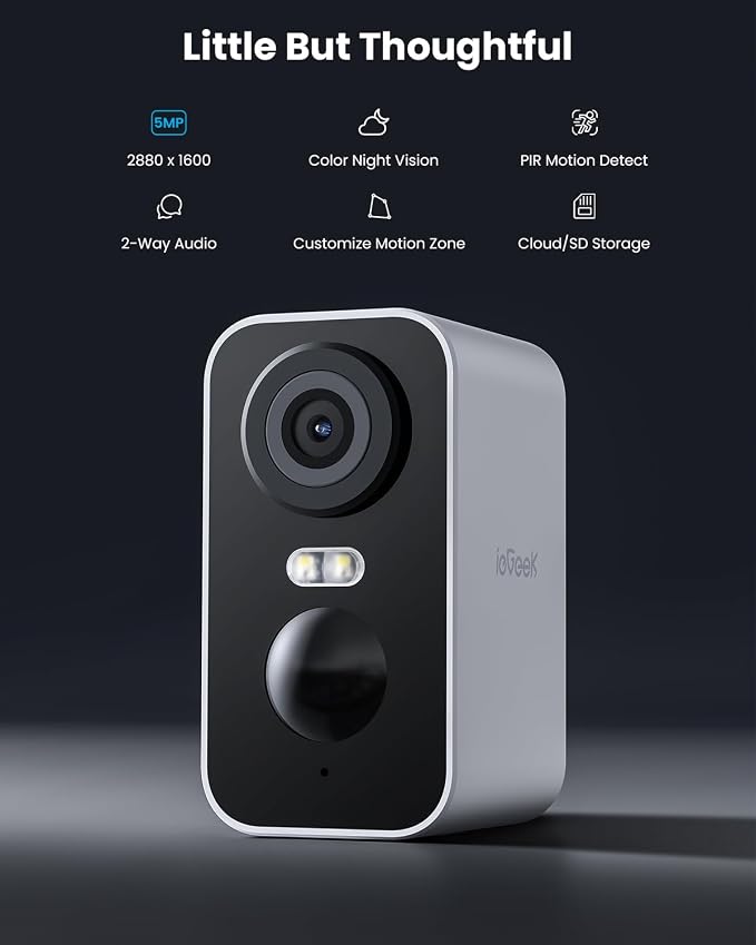 ieGeek Security Cameras Wireless Outdoor