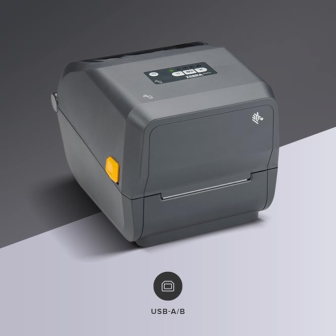 ZEBRA ZD421 Thermal Transfer Desktop Printer 300 dpi Print Width 4-inch USB and