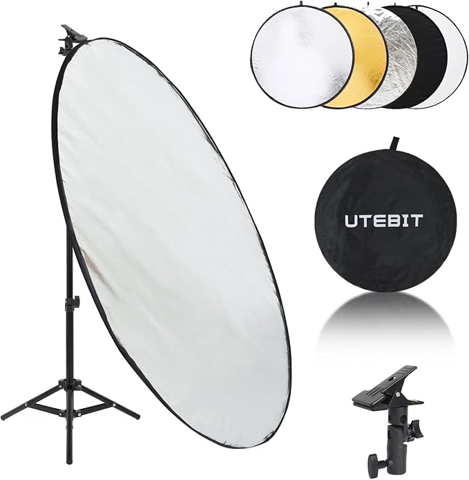 UTEBIT 31 Inch Light Reflector Stand Kit