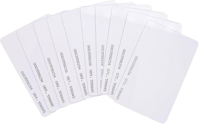Contactless 125kHz RFID Proximity Cards Smart ID Card 0.8mm Thick