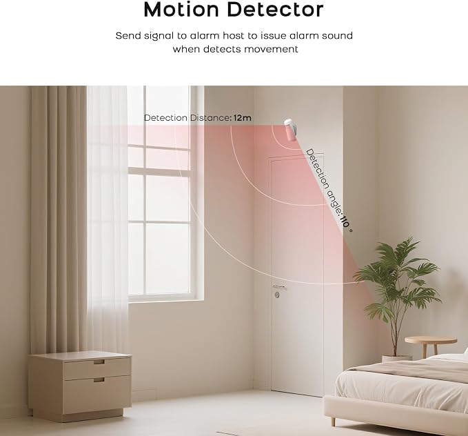 Alarm System for Home Security, SOS Button, Window Alarms, Door/Motion Sensors