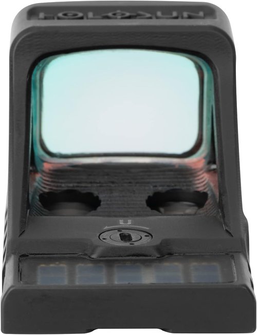 Holosun SCS MOS Green Multi-Reticle Reflex Pistol Sight - Parallax-Free 2 MOA Dot & 32 MOA Circle for Glock Full-Size Handguns